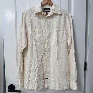 Murano Cream Silk Shirt
